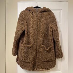 Andrew Marc Brown Sherpa Jacket